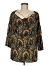 Fashion Bug Teal 3/4 Sleeve Blouse One size - photo 1
