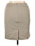 Merona 100% Polyester Solid Tan Casual Skirt Size 14 - photo 2