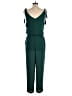 J.Crew 100% Polyester Solid Green Jumpsuit Size S - photo 2