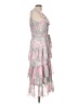Eliza J Paisley Pink Cocktail Dress Size 12 - photo 4