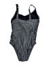 DKNY Graphic Gray One Piece Swimsuit Size S - photo 2