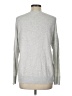 Ann Taylor LOFT Print Silver Pullover Sweater Size Lg Petite - photo 2