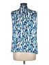 DressBarn 100% Polyester Blue Tank Top Size M - photo 2