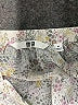 Uniqlo 100% Polyester Paisley Ivory White 3/4 Sleeve Blouse Size M - photo 7