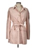 Solitaire 100% Polyester Pink Trenchcoat Size L (estimated) - photo 1