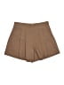 Unbranded Solid Brown Khaki Shorts Size L - photo 1