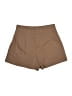 Unbranded Solid Brown Khaki Shorts Size L - photo 2