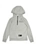 Reebok Silver Pullover Hoodie Size 8 - photo 1