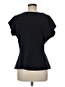 Ann Taylor Black Short Sleeve Top Size M - photo 2