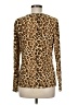 Gloria Vanderbilt Brown Long Sleeve Henley Size M - photo 2