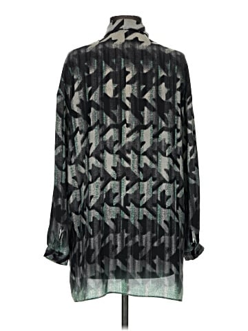 Topshop Long Sleeve Blouse (view 2)
