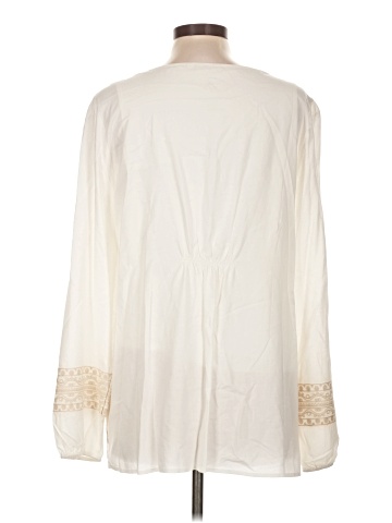 MiracleBody Long Sleeve Blouse (view 2)