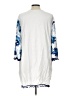 Boston Proper 100% Rayon Paisley Blue Casual Dress Size L - photo 2