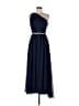 Bari Jay 100% Polyester Blue Cocktail Dress Size 6 - photo 1