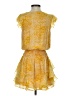 Ramy Brook Animal Print Yellow Cocktail Dress Size S - photo 2