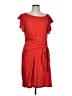 Max Studio Red Casual Dress Size L - photo 1