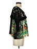 Hazel Black 3/4 Sleeve Blouse Size S - photo 4