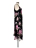 Evan Picone 100% Rayon Floral Black Cocktail Dress Size L (estimated) - photo 4