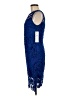 Calvin Klein 100% Polyester Blue Cocktail Dress Size 8 (petite) - photo 5