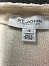 St. John Collection Ivory Trenchcoat Size 12 - photo 6