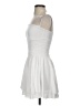 Unbranded Solid White Cocktail Dress Size XS - photo 5
