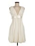 Forever Solid Ivory Cocktail Dress Size M - photo 1