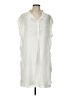 Diane von Furstenberg White Sleeveless Button-Down Shirt Size 10 - photo 1