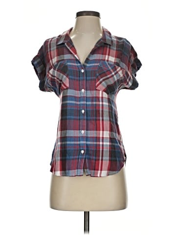 Cloth & Stone Short Sleeve Blouse (view 1)