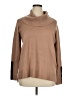 Melissa Paige Tan Turtleneck Sweater Size 1X - photo 1