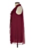 BCBGeneration 100% Polyester Burgundy Sleeveless Top Size XXS - photo 5