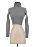 LUCCA Gray Turtleneck Sweater Size S - photo 1