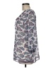 Charming Charlie 100% Polyester Silver 3/4 Sleeve Blouse Size M - photo 5