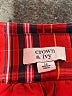 Crown & Ivy 100% Polyester Plaid Red Casual Skirt Size 12 - photo 4