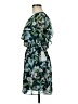 Eliza J 100% Polyester Tropical Blue Green Cocktail Dress Size 8 - photo 5