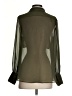 Zara Green Long Sleeve Blouse Size S - photo 2