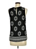 Sienna Sky 100% Polyester Black Sleeveless Blouse Size M - photo 2