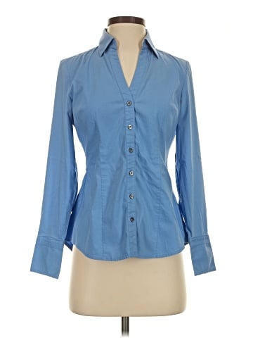 Express Design Studio Long Sleeve Blouse (view 1)