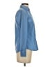 Express Design Studio Blue Long Sleeve Blouse Size S - photo 4