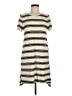 Mossimo Stripes Ivory Casual Dress Size M - photo 1