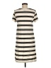 Mossimo Stripes Ivory Casual Dress Size M - photo 2