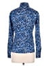 Michael Kors Collection 100% Cotton Print Blue Long Sleeve Blouse Size 0 - photo 2
