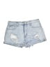 Forever 21 100% Cotton Blue Denim Shorts Size 28 waist - photo 1