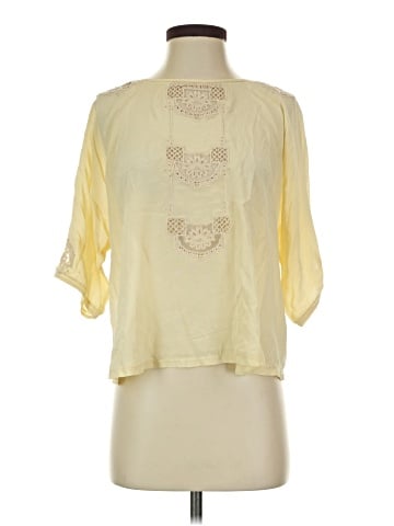 Vanessa Virginia Short Sleeve Silk Top (view 1)