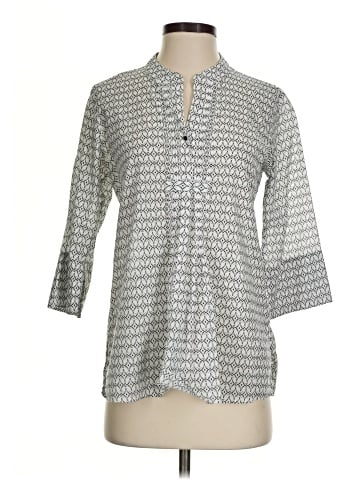 Land' n Sea 3/4 Sleeve Blouse (view 1)