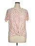 New Directions Pink Short Sleeve Top Size 1X - photo 1