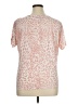 New Directions Pink Short Sleeve Top Size 1X - photo 2