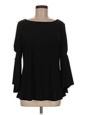 H By Halston 3/4 Sleeve Top (view 1)