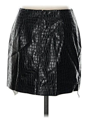 Assorted Brands Faux Leather Skirt (view 2)