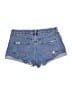 Forever 21 Graphic Blue Denim Shorts Size 29 waist - photo 2
