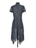 MICHAEL Michael Kors Polka Dots Blue Casual Dress Size S - photo 2